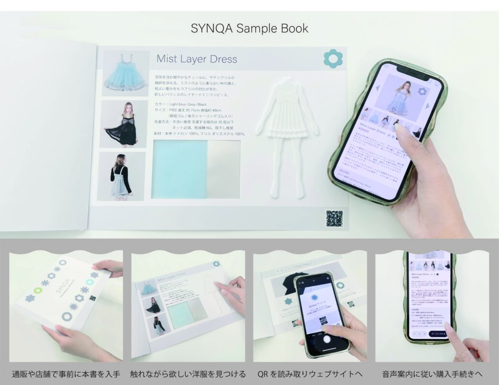 感覚で楽しむファッションブランド「SYNQA」